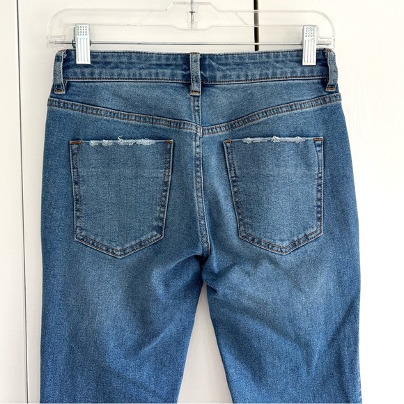 Free People We The Free Flare Low Rise Jeans Size 25 - Picture 8 of 10